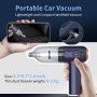 Aspirador De Mano, 15000 Pa Potente Aspiradora Coche, 4 En 1 Aspirador Y Soplador De Polvo Ligero, Pantalla Led, Mini Aspirador