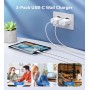 30W Cargador USB C, 3-Pack Tipo C Enchufe, PD3.0 Cargador Carga Rapida, Cabezal Adaptador Corriente Charger USB-C para i-Phone,
