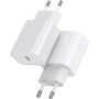 30W Cargador USB C, 3-Pack Tipo C Enchufe, PD3.0 Cargador Carga Rapida, Cabezal Adaptador Corriente Charger USB-C para i-Phone,