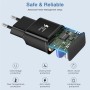 Cargador para Samsung Carga Rapida, Cargador Universal Movil con 2M Cable USB Tipo C Nylon para Samsung Galaxy S23/S22/S21