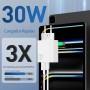 30W USB C Cargador para iPhone 16/15 Pro MAX Plus 16e, iPad Pro/Air, iPad 10th Generación, Accesorios Rapida Cargador Carga