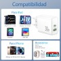 30W USB C Cargador para iPhone 16/15 Pro MAX Plus 16e, iPad Pro/Air, iPad 10th Generación, Accesorios Rapida Cargador Carga