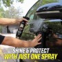 BassMotor Cera Líquida Rápida para Coche Moto Abrillantador Carrocería Brillo Efecto Espejo Repelente Hidrofobico Brillante con