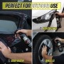 BassMotor Cera Líquida Rápida para Coche Moto Abrillantador Carrocería Brillo Efecto Espejo Repelente Hidrofobico Brillante con