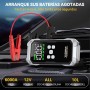 YUSMAN Arrancador de Coche, 6000A Arrancador de Baterias de Coche,12V Portátil Coche con para All Gasolina o 10L Diesel,