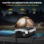 YUSMAN Arrancador de Coche, 6000A Arrancador de Baterias de Coche,12V Portátil Coche con para All Gasolina o 10L Diesel,