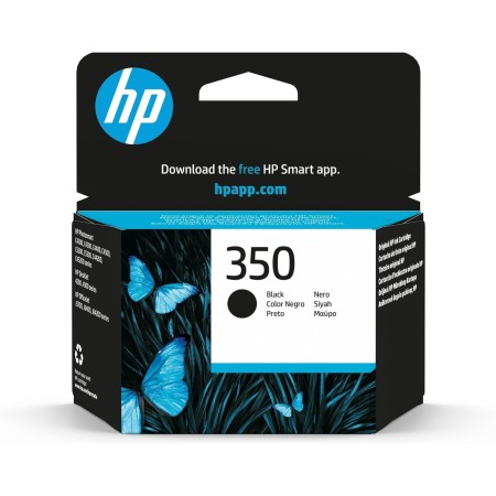HP 350 CB335EE, Negro, Cartucho de Tinta Original, compatible con impresoras de inyección de tinta HP Deskjet D4260, D4300,