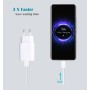ZLONXUN Cargador Rapido y Cable para OPPO A18/A79/A58/A57s/A60/A16/A77/A78/A76/A74/A54/Reno7/A57/Find X5 Lite/A53/A53s/A72/A9