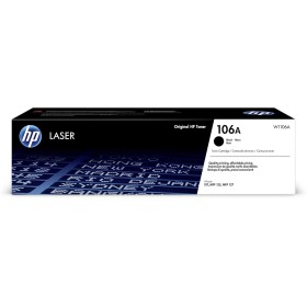 HP 106A W1106A, Negro, Cartucho Tóner Original, de 1.000 páginas, para impresoras HP Laser 107a, 107w, 107r, MFP 135ag, MFP