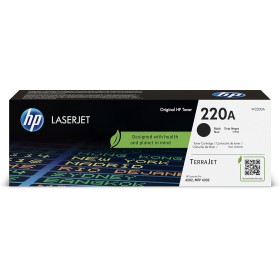 HP 220A W2200A, Negro, Cartucho Tóner Original, de 2000 páginas, para impresoras HP LaserJet Pro 4202, 4302