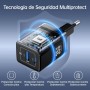 NOHON Cargador USB C Rapida：35W GAN Cargador USB C, Cargador Carga Rapida con 1M Cable Typ-C de 60W, 2-Puerto Enchufe USB C