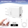 Cargador Xiaomi 33W Rápido con Cable USB Tipo C de 1M, Cargador de Pared para Xiaomi Redmi 14, 13, 12, 12t, 11, Note K60, K50,