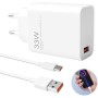 Cargador Xiaomi 33W Rápido con Cable USB Tipo C de 1M, Cargador de Pared para Xiaomi Redmi 14, 13, 12, 12t, 11, Note K60, K50,