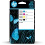 HP 932-933 6ZC71AE, Pack de 4, Cartuchos de Tinta Originales Negro, Cian, Magenta y Amarillo, compatible con impresoras de