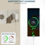 2 Pack Cargador Tipo C Carga Rapida, con Cable USB C 2M, Enchufe para Samsung Galaxy A54 A53 A51 A33 A20e A14 A13 M54 M53 M34