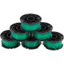 GNXfixt 6 bobinas de hilo para Black & Decker GL7033 GL8033 GL9035, longitud 6 m, de nailon, diámetro de 2 mm, color verde