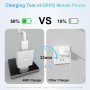 45W Cargador USB y Cable USB C para Oppo A60 A80,SUPERVOOC Carga Rápida Adaptador Cargador y Tipo C Cable 1Metro para Oppo