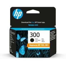 HP 300 CC640EE, Cartucho Original de Tinta Negro , compatible con impresoras de inyección de tinta HP DeskJet D2560, D2660,
