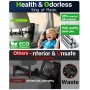 Zommuei Soporte Tablet Coche, Soporte Reposacabezas Asiento Trasero para automóvil 360°Rotación Soporte de Montaje Extensible