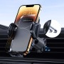 Miracase Soporte Movil Coche [Doble Gancho Metálico] Estable y Robusto, Ajustable a 360 Grados, Suporte Telemovel Carro