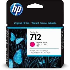 HP 712 3ED68A Magenta, Cartucho de Tinta Original HP, de 29 ml, para Impresoras Plotter de Gran Formato HP DesignJet Series