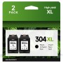 304XL Cartuchos para HP 304 Cartuchos de Compatible con HP 304 Cartuchos de Impresora para Envy 5000 5030 5010 5020 5032 5020