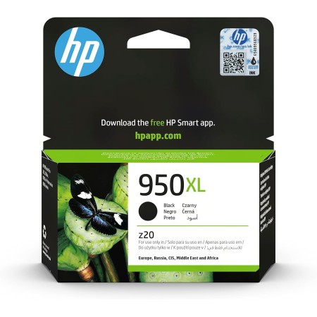 HP 950XL CN045AE, Negro, Cartucho de Alta Capacidad Original, 2.300 páginas, Para impresoras HP Officejet Pro serie 8600, 8100,