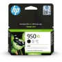 HP 950XL CN045AE, Negro, Cartucho de Alta Capacidad Original, 2.300 páginas, Para impresoras HP Officejet Pro serie 8600, 8100,