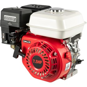 Motor de gasolina de 4 tiempos de 7,5 CV, motor estacionario, motor de 210 c, motor estacionario monocilindro, refrigerado por