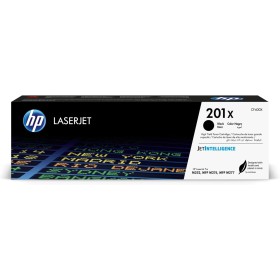 HP 201X CF400X, Negro, Cartucho Tóner Original, de 2.800 páginas, para impresoras HP Color LaserJet Pro serie 252, 274 y 277