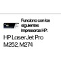 HP 201X CF400X, Negro, Cartucho Tóner Original, de 2.800 páginas, para impresoras HP Color LaserJet Pro serie 252, 274 y 277