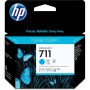 HP 711 CZ129A Negro, Cartucho de Tinta Original HP DesignJet, de 38ml, para Impresoras Plotter de Gran Formato HP DesignJet