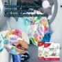 12/24 colores/juego impermeable Colorfast tela textil rotulador perman