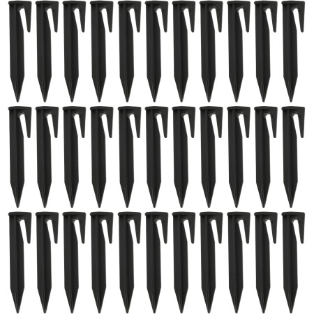 150 Pcs Piquetas de Fijación para Cables Delimitadores del Robot Cortacésped, Piquetas de Fijación Tierra, Estacas para Robot