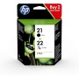 HP 22 C9352AE, Tricolor, Cartucho de Tinta Original, compatible con impresoras de inyección de tinta HP Deskjet D1530, D1560,