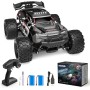 snookids Coche Teledirigido - 2,4 GHz Coche RC Vehículo Todoterreno de Alta Velocidad 40 km/h 1:18, 4WD Coche Radiocontrol Drift