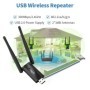 Extensor repetidor Wifi USB inalámbrico de 300Mbps, amplificador de se