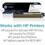 HP 126A CE310A, Negro, Cartucho Tóner Original, de 1.200 páginas, para impresoras HP LaserJet Pro serie CP1020, CP1025, TopShot