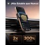 UGREEN Soporte Móvil Coche, Suporte Telemovel Carro por Gravedad para Ventilación, Car Phone Holder Universal para iPhone