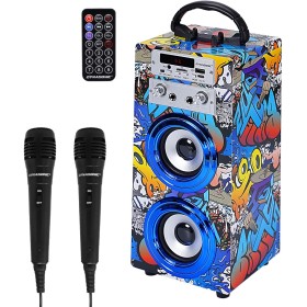 DYNASONIC (3º Generación) Karaoke con microfono, Regalos originales para niños niña, Juguetes niña (Modelo 16)