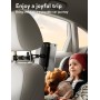 TRYONE Soporte Tablet Coche, Soporte Coche Reposacabezas - Soporte Extensible para Tablet Móvil iPad/Samsung Galaxy Tabs/Amazon