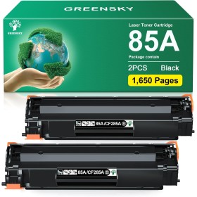 GREENSKY CE285A Cartucho de Tóner Compatible para Toner HP 85A CE285A para HP Laserjet Pro P1102W P1102 P1005 M1132 M1132MFP