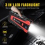 KATOROE Arrancador de Coches 4000A, 150PSI 12V Arrancador de Batería de Coche, Jump Starter con 2.5 Inch Pantalla LCD, Clips de