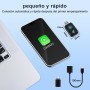 CarPlay Wireless Adapter 2025 Upgrade CarPlay Dongle Convierte Cable a Inalámbrico para iPhone, USB C/A Plug and Play Adaptador