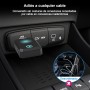 CarPlay Wireless Adapter 2025 Upgrade CarPlay Dongle Convierte Cable a Inalámbrico para iPhone, USB C/A Plug and Play Adaptador