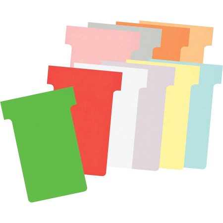 Nobo Kit Planificador Anual de Pared para Tarjetas T, 12 Columnas y 32 Ranuras Tamaño 2, Incluye Tarjetas T y Columna de Índice,