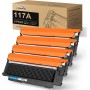 117A Cartuchos de Toner Compatible para HP 117A Toner HP W2070A para HP Color Laser MFP 178nw 179fnw 150nw 150a 179fwg 178nwg
