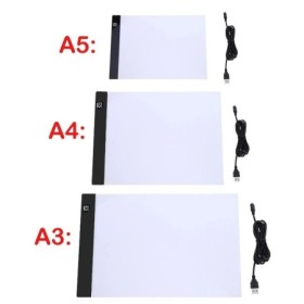 Almohadilla de luz Led regulable de tres niveles A3/A4/A5, tablero de 