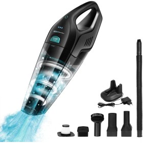 Cecotec Aspirador de Mano Conga Immortal ExtremeSuction 22,2 V Hand. Potente. para sólidos y líquidos. Tecnología ciclónica.