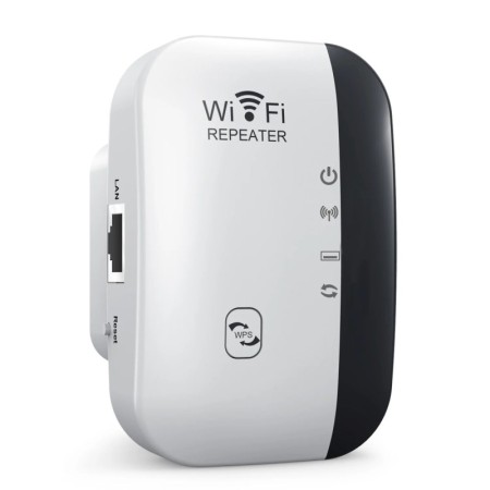Repetidor WiFi inalámbrico, extensor de 300Mbps, amplificador, enrutad